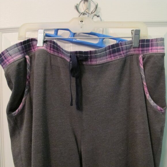 SO Womens sweats size xl gray with multicolor band - Picture 2 of 4